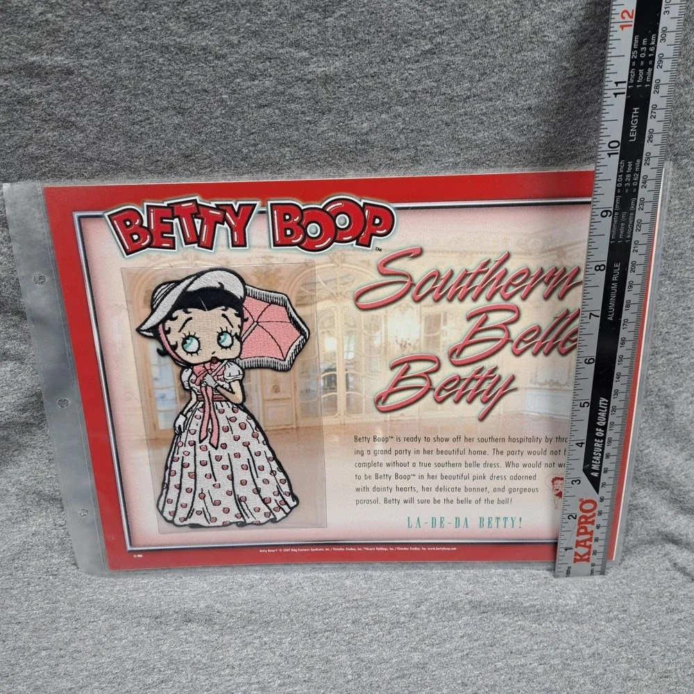 Betty Boop Patch Southern Belle Betty Clothing Patch Collectible Vintage Georgia
